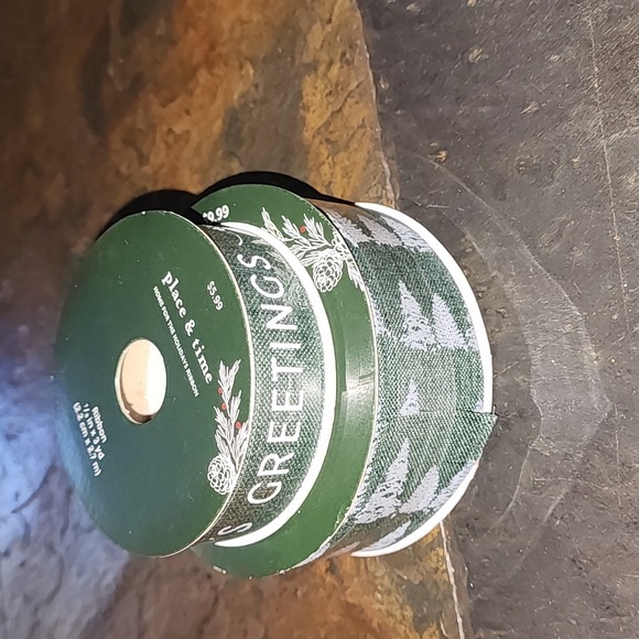 Christmas Ribbons set of two. Size: OS - Picture 2 of 7